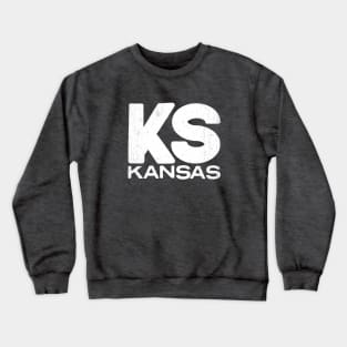 KS Kansas State Vintage Typography Crewneck Sweatshirt